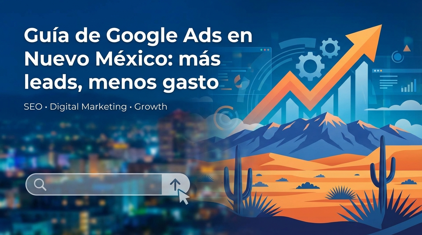Guía de Google Ads en Nuevo México: más leads, menos gasto 3 Guía de Google Ads en Nuevo México: más leads, menos gasto